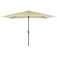 3m x 2m Rectangular Garden Parasol – Beige
