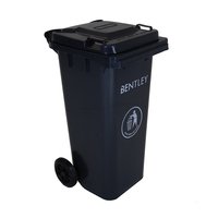 120 Litre Wheelie Bin – Grey