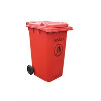 240 Litre Red Wheelie Bin