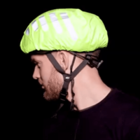 BTR Waterproof Hi Vis Cycling Helmet Cover
