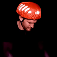 BTR Waterproof Hi Vis Cycling Helmet Cover