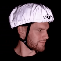 BTR Waterproof Hi Vis Cycling Helmet Cover