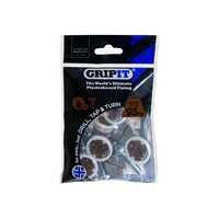 20mm Plasterboard Fixing – 8 Pack (Brown)