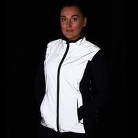 BTR Womens Reflective Cycling & Running High Vis Gilet, Vest