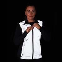 BTR Womens Reflective Cycling & Running High Vis Gilet, Vest