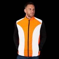 BTR Hi Vis Reflective Running & Cycling Gilet & Vest with Pockets