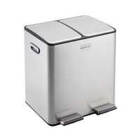 30L Double Compartment Kitchen Bin – 2x 15L