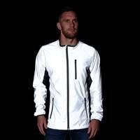 Reflective High Visibility Cycling & Running Jacket &pipe; Silver &pipe; BTR